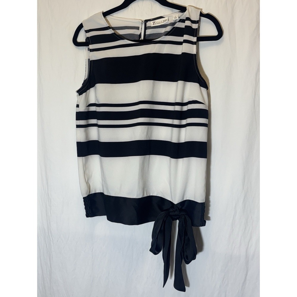 Women's 7th Avenue New York & Company Dress Sleveless Blouse Size M AA28